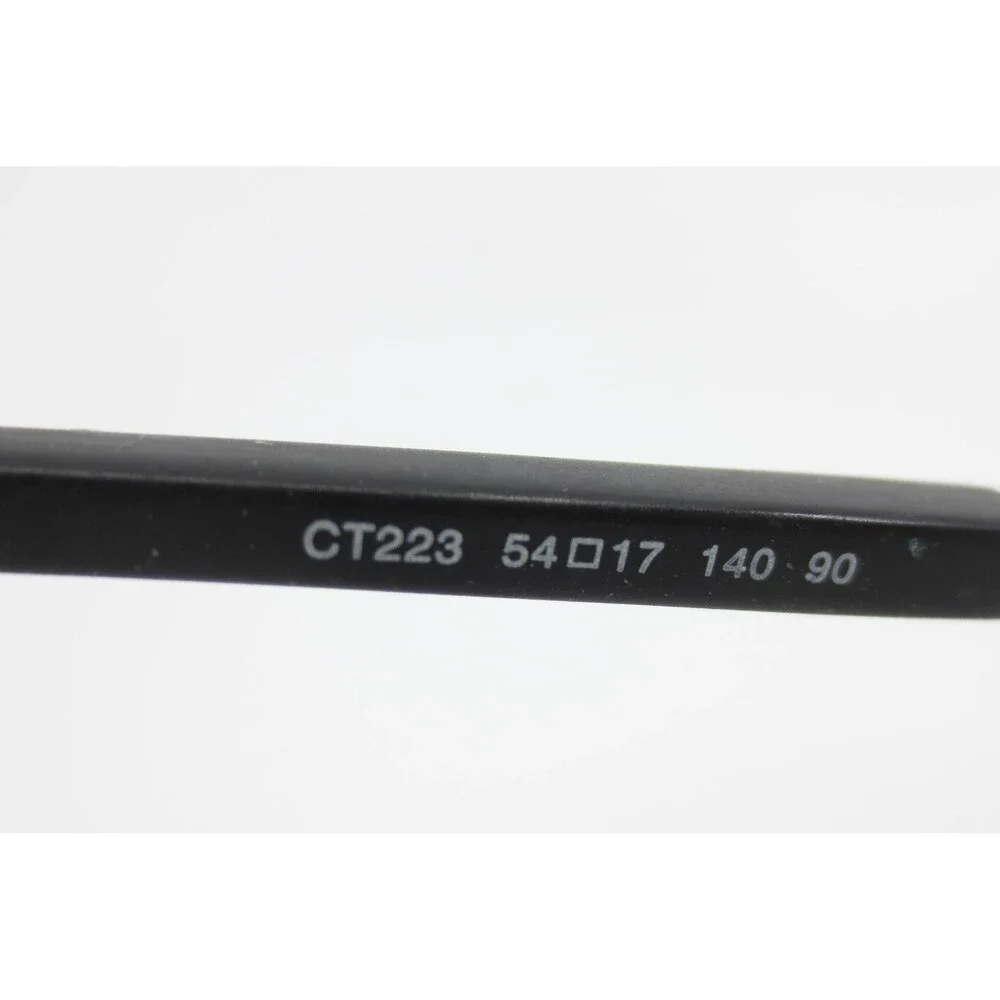 EasyTwist CT223 Eyeglasses Matte Black Rectangular TurboFlex Metal Frames